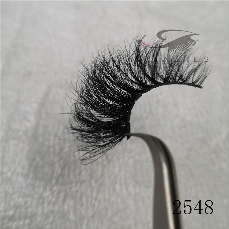 Wholesale real mink eyelash extensions long natural eyelashes manufacturers A-48